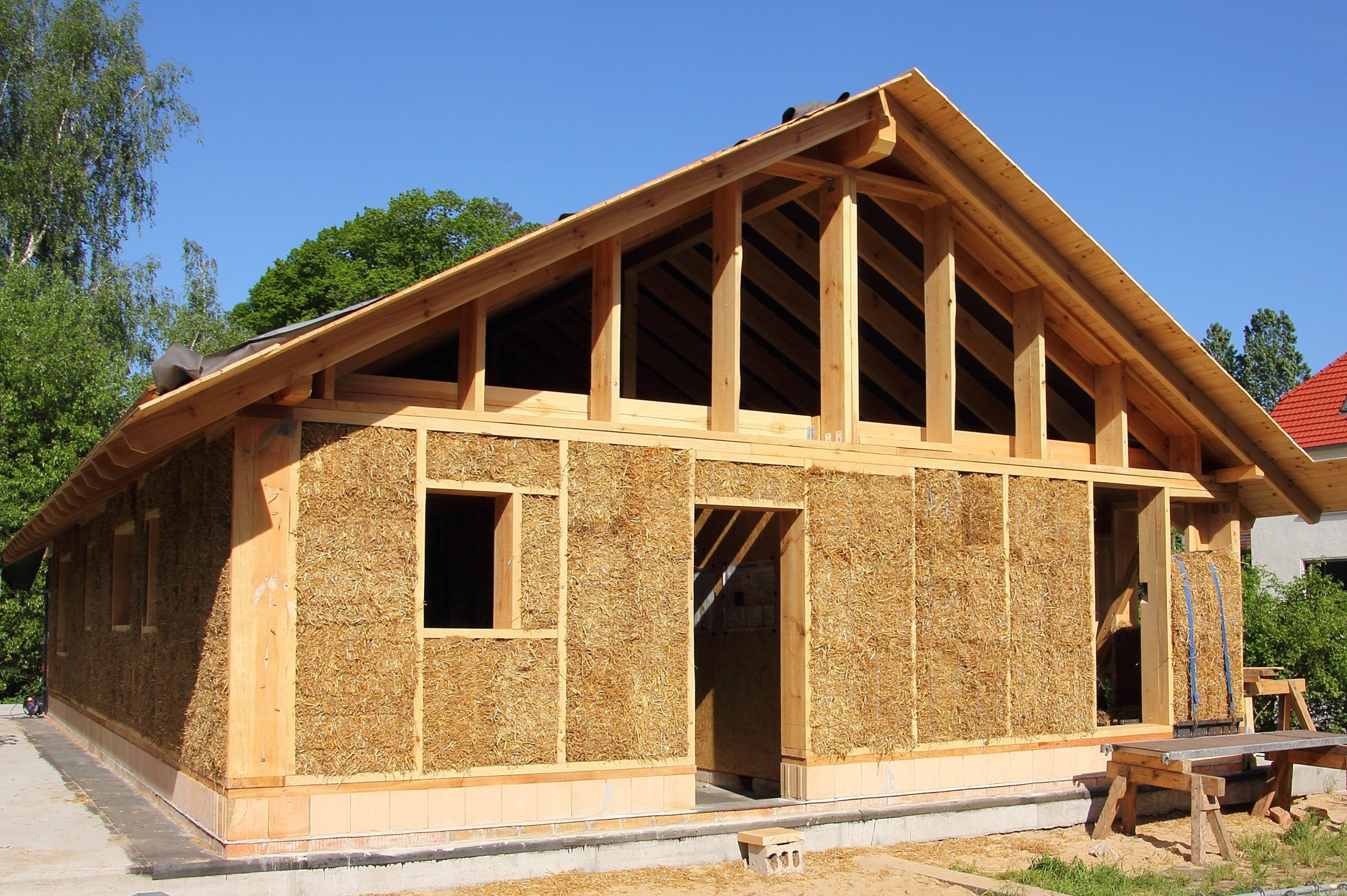 Are Straw-Bale Homes The Future?